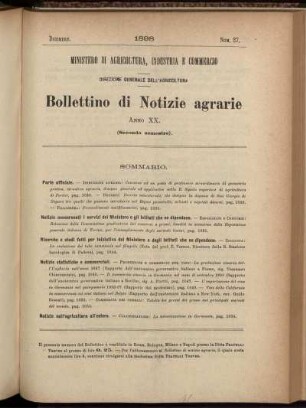 Dicembre. Num. 27.