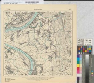 Meßtischblätter zur kommunalen Neugliederung]. Kaiserswerth.