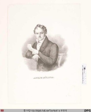 Bildnis Adolph (Amandus Gottfried) Müllner