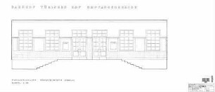 Tübingen Hbf: Wandabwicklung Bahnsteigseite (Vorhalle) Empfangsgeb. Vorhalle