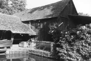 Kroppen-Heinersdorf. Mühle und Bäckerei Merbeth, Schneidemühle