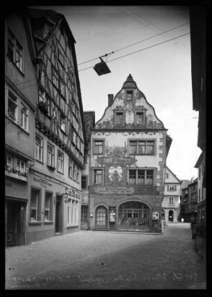 Brückengasse mit Götzelmann´schem Haus Richtung Marktplatz