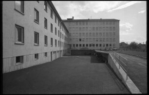 Freiburg: Neubau Arbeitsamt, Hofansicht