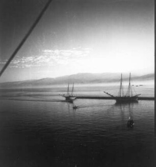 Reisefotos Norwegen. Abendstimmung über dem Atlantik vor der norwegischen Küste