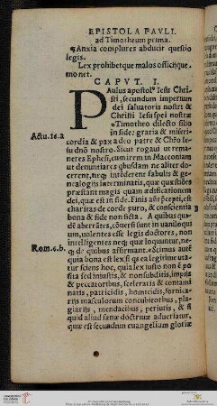 Epistola Pavli ad Thimotheum