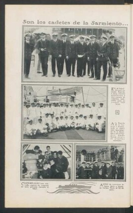 Son los cadetes de la Sarmiento...