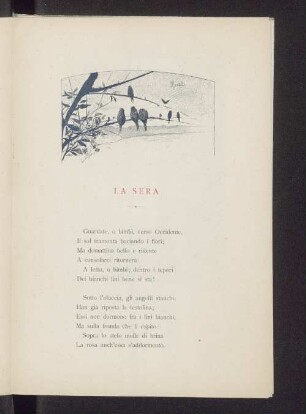 La sera