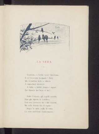 La sera