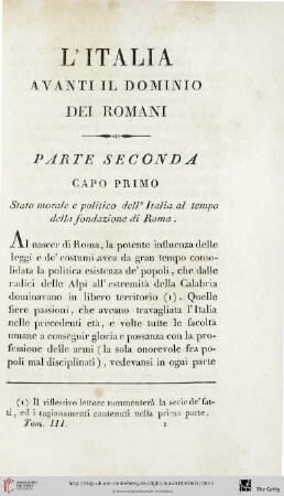 Capo primo