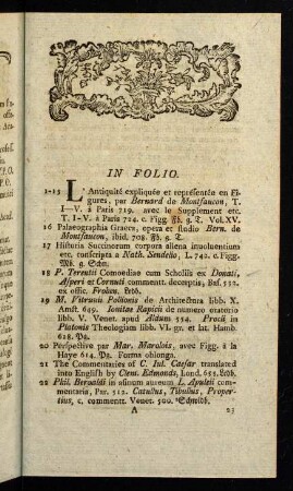 1-11, In Folio