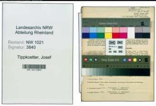 Entnazifizierung Josef Tippkoetter , geb. 04.02.1902 (Berufsschuldirektor)