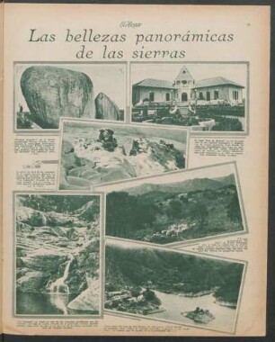 Las bellezas panorámicas de las sierras