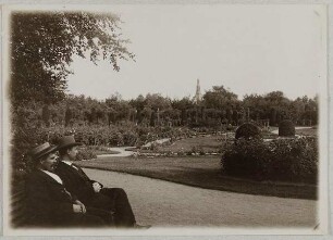 Plateau des Rosariums, Ohlsdorfer Friedhof Hamburg