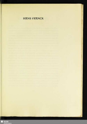 Hans Franck