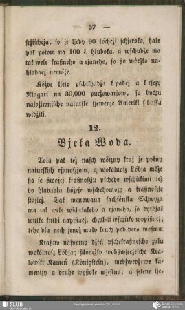 12. Bjeła Woda