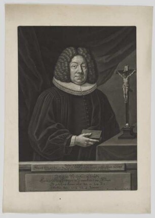 Bildnis des Johann Wilhelm Claudi