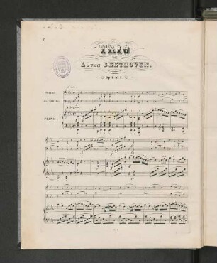 Trio [Violino, Violoncello & Piano]