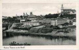 Grodno. Kasernen an der Memel