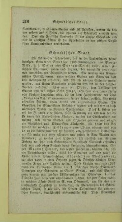 Schwedischer Staat