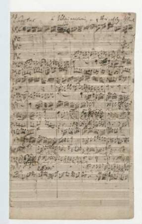 Sanctus; Coro, vl, bc; D-Dur; BWV 238; BC E 11