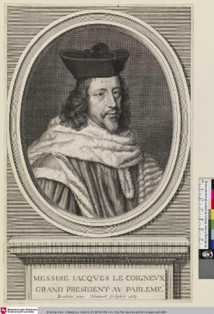 Messire Iacqves le Coignevx [Jacques Le Coigneux]