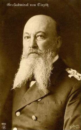 Kriegsmarine - Großadmiral Alfred von Tirpitz