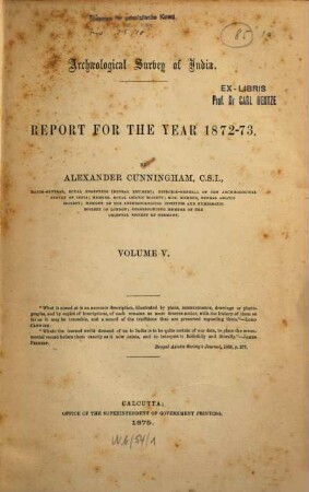 Four reports made during the years 1862-63-64-65. 5