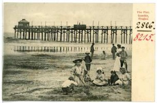 Seaside,Oregon. The Pier