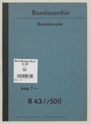Volksentscheid (Reichsabstimmungsordnung) - Allgemeines -: Bd. 2