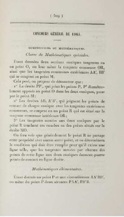 Concours général de 1865.
