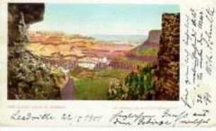 Ansicht des Grand Canyon
