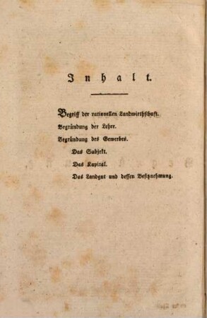 Grundsätze der rationellen Landwirthschaft, 1