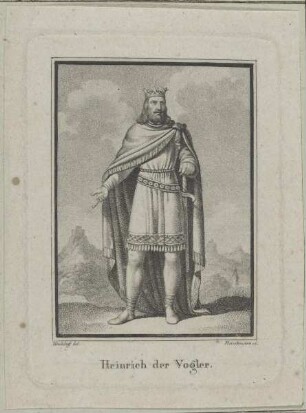 Bildnis des Königs Heinrich der Vogler
