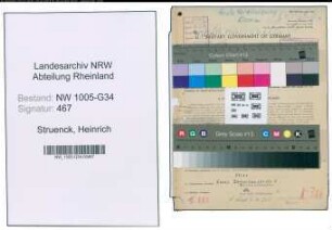 Entnazifizierung Heinrich Struenck , geb. 08.01.1911 (Arzt)