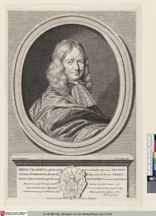 Theod. Craanen [Porträt des Theodor Craanen]