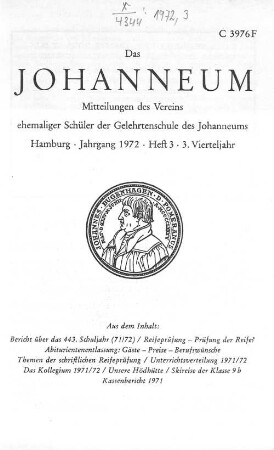 Jahrgang 1972 - Heft 3