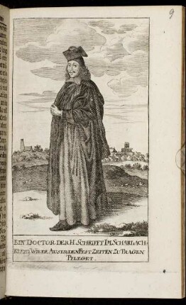 Ein Doctor Der H. Schrifft Im Scharlachkleid [...]