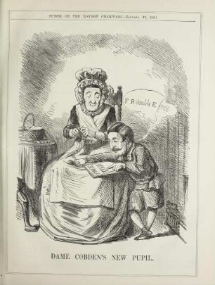 Dame Cobden's new pupil