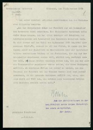 Habilitation Willibald Scholz