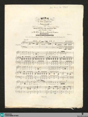 Mina la belle Batelière : romance