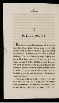 Lebens-Abriß