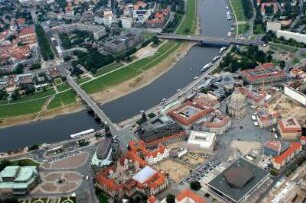 Dresden : Augustusbrücke, Carolabrücke