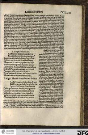 [P]anditur interea domus omnipotentis Olympi...