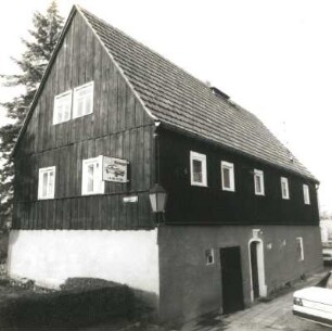 Dresden-Cossebaude, Meißner Straße 2. Wohnhaus (1837). Straßenansicht