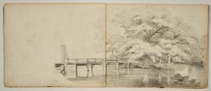 Holzbrücke bei Gelting