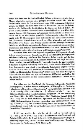 Bibliographie der niedersächsischen Geschichte, bearb. von Friedrich Busch und Reinhard Oberschelp, Bd. 3 u. 4, (Veröffentlichungen der Historischen Kommission für Niedersachsen, 16, 2, 3 u. 4) : Hildesheim, Lax, 1975-1976