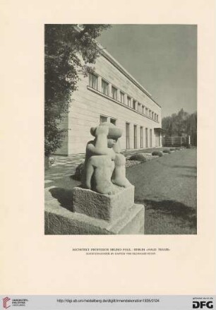 Haus Traub bei Prag: erbaut von Architekt Professor Bruno Paul