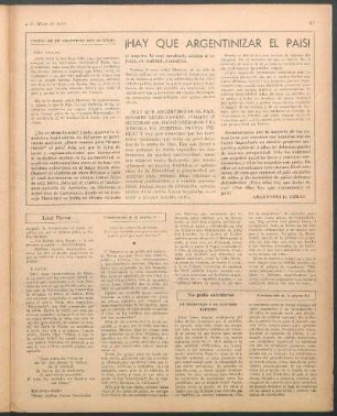 ¡Hay que argentinizar el país! : Cartas de un argentino que se enoja