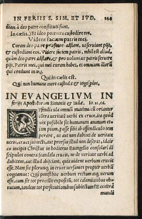 In Evangelium In feriis Apostolorum Simonis et Iudae. Io. 15. ca.