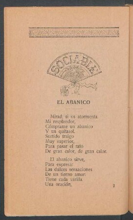 El abanico